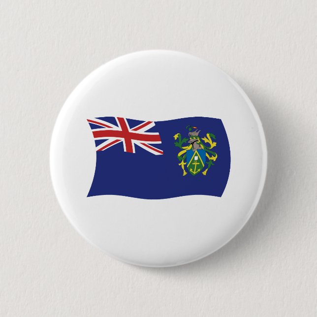 Pitcairnöarnas flagga knapp (Framsida)