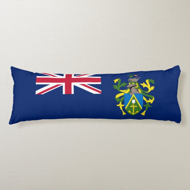 Pitcairnöarnas flagga kroppskudde (Framsidan)