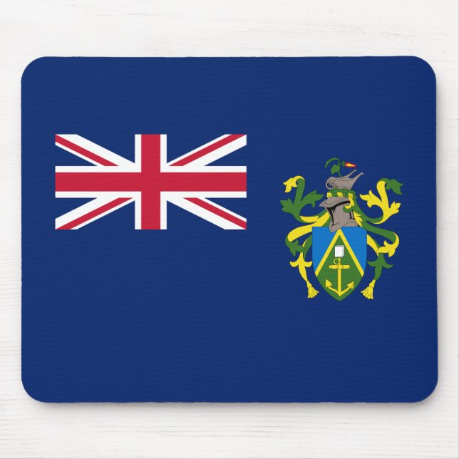 Pitcairnöarnas flagga musmatta (Framsidan)