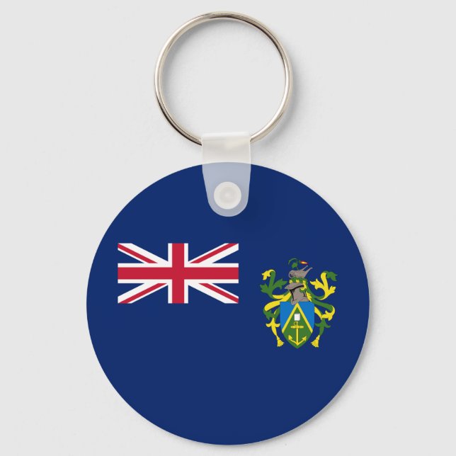 Pitcairnöarnas flagga nyckelring (Framsida)