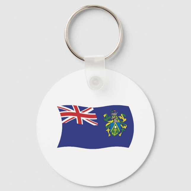 Pitcairnöarnas flagga Nyckelring (Framsida)