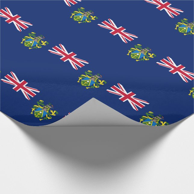 Pitcairnöarnas flagga presentpapper (Hörn)