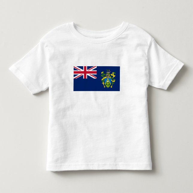 Pitcairnöarnas flagga t shirt (Framsida)