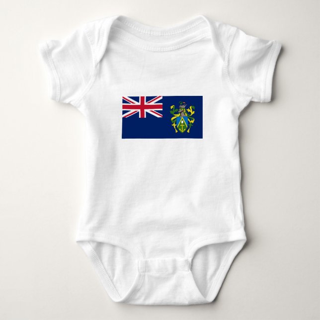 Pitcairnöarnas flagga t shirt (Framsida)