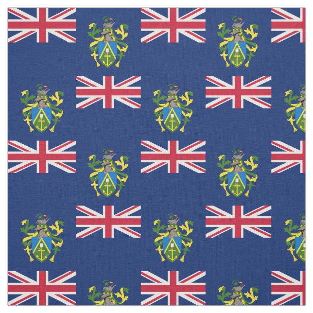 Pitcairnöarnas flagga tyg (Provkarta)
