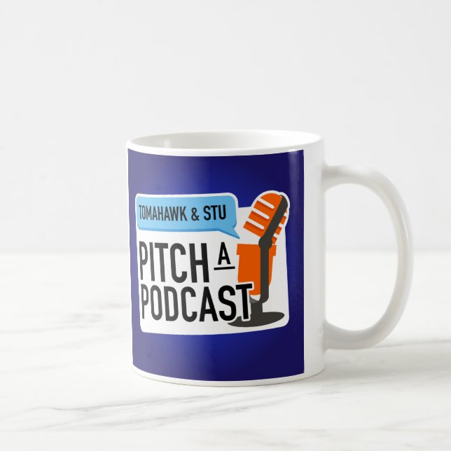 Pitch a Podcast Mugg (Höger)
