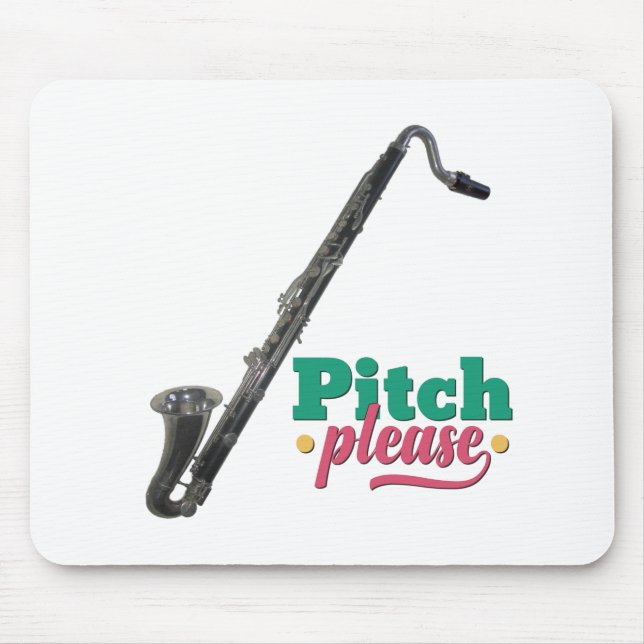 Pitch, snälla: Bass Clarinet Musmatta (Framsidan)