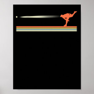 Pitcher Baseball Apparat Baseball Player Poster