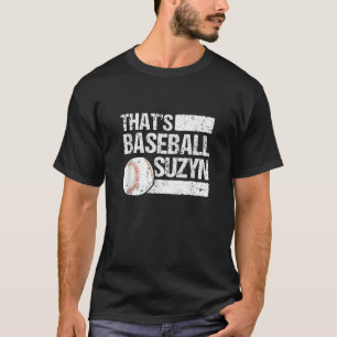 Pitcher Catcher Batter Softball Fläkt som är baseb T Shirt