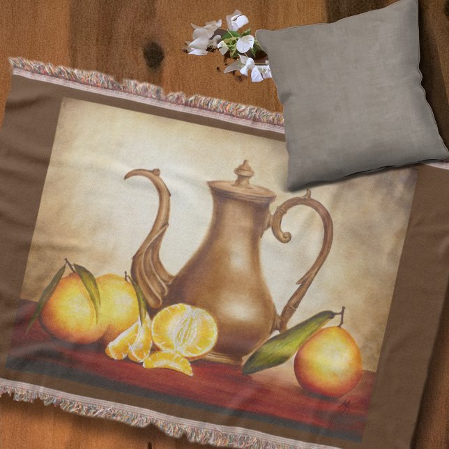 Pitcher med Orangar Filt (Skapare uppladdad)