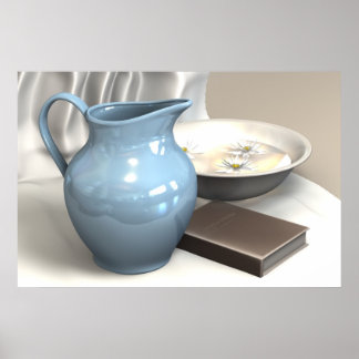 Pitcher och Basin Poster