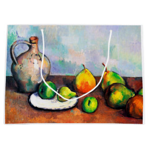 Pitcher och Fruit, Paul Cezanne
