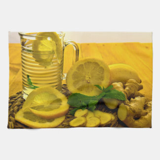 Pitcher of Lemon Tea Kökshandduk