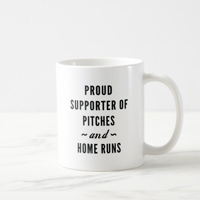 Pitches och Home Springa Kaffemugg (Höger)
