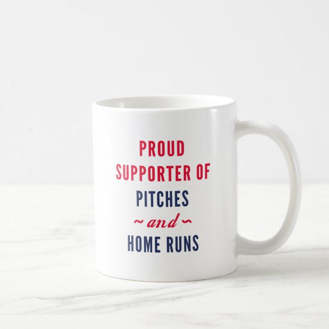 Pitches och Home Springa Kaffemugg (Höger)