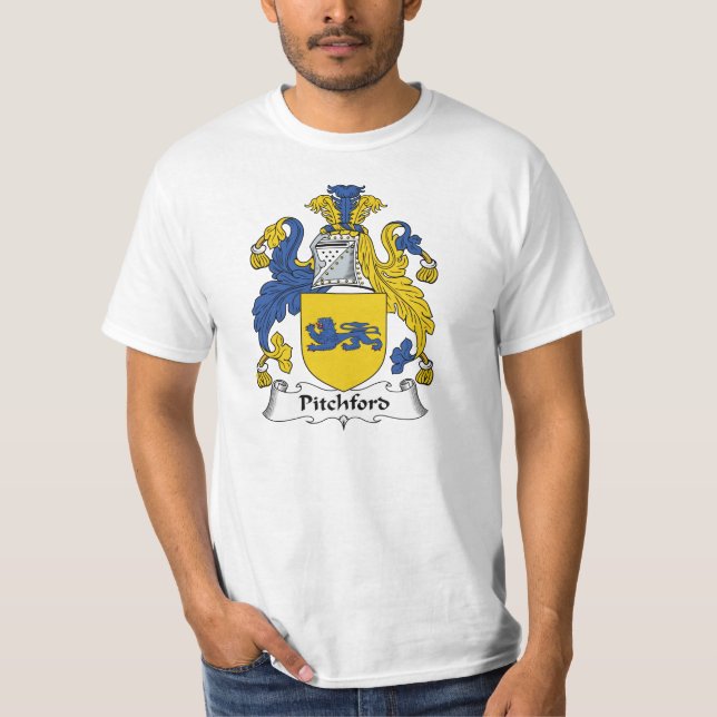 Pitchford familjvapensköld tee (Framsida)