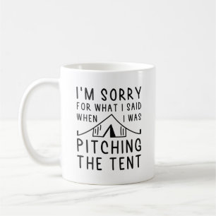 Pitching Tält Kaffemugg
