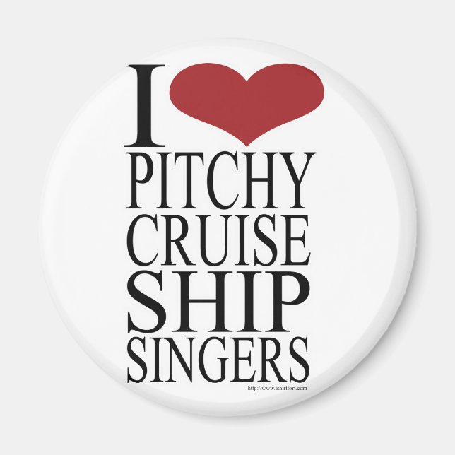 Pitchy Singers regel Magnet (Framsidan)