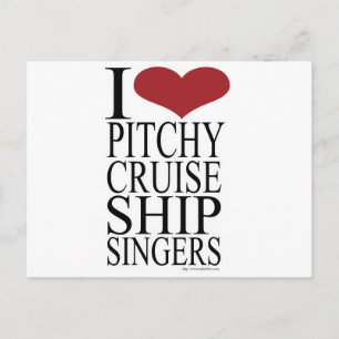 Pitchy Singers regel Vykort