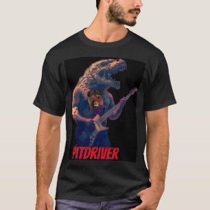 PitDriver T-Shirt PitZillA och Lejon Logotyp