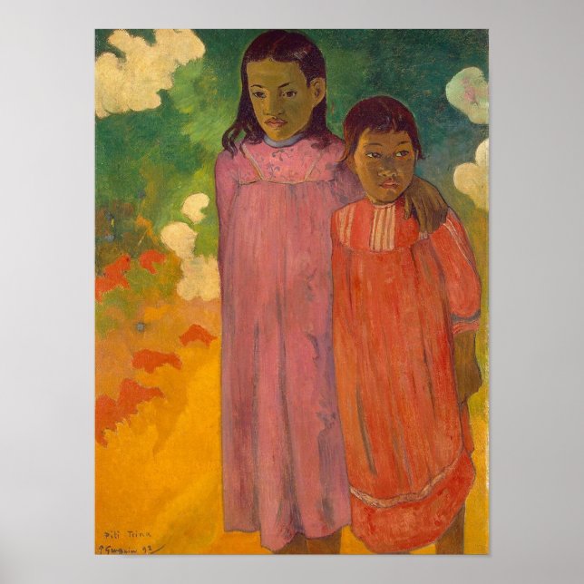 Piti Tiena, 1892 Poster (Framsidan)