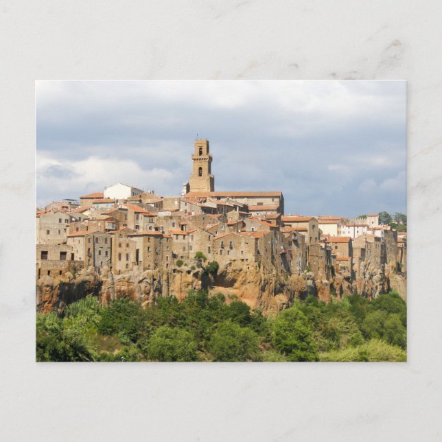 Pitigliano, Toskana, Italien Vykort (Framsida)