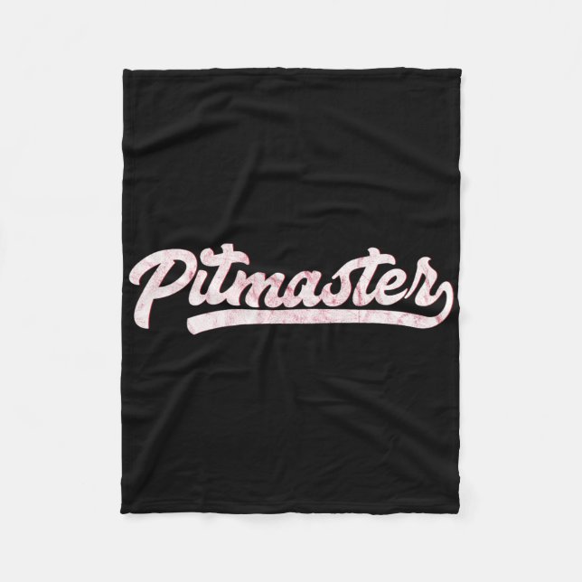 Pitmaster 100 % Bbq Pitmaster Shirts Fleecefilt (Framsidan)