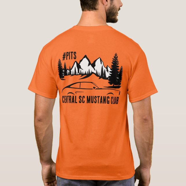 #PITS Mustang II T-Shirt (Baksida)