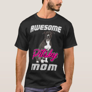 Pitsky Pitbull Husky Hund aveln Husky Mix T Shirt