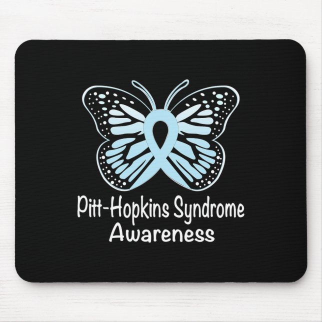 Pitt-hopkins Syndrome Awareness Warrior Light Blue Musmatta (Framsidan)