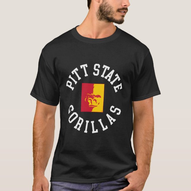 Pitt State Gorillas Collegiate Circle T Shirt (Framsida)