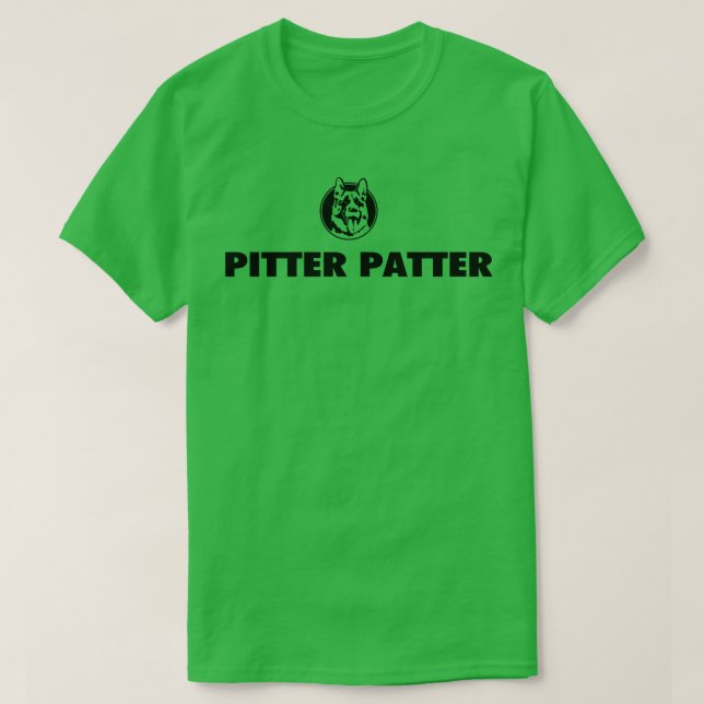 PITTER PATTER T SHIRT (Design framsida)