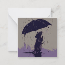 Pitter-Patter & Tass avtryck: Mysiga tal om musslo Anteckningskort