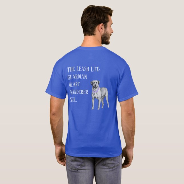 Pitthound: Guardian Heart T Shirt (Hel baksida)