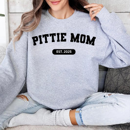PITTIE MAMMA Morsa Anpassningsbar Hund födelsedag T Shirt
