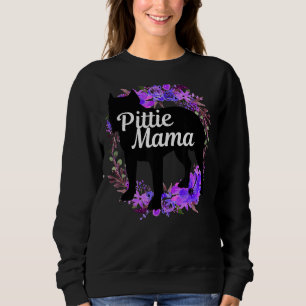 Pittie Mamma Pitbull Pit Bull Dog Mamma Mor 2 T Shirt