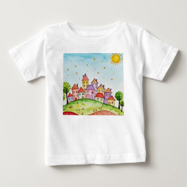 Pittoresk by t shirt (Framsida)