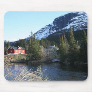 Pittoresk norge musmatta