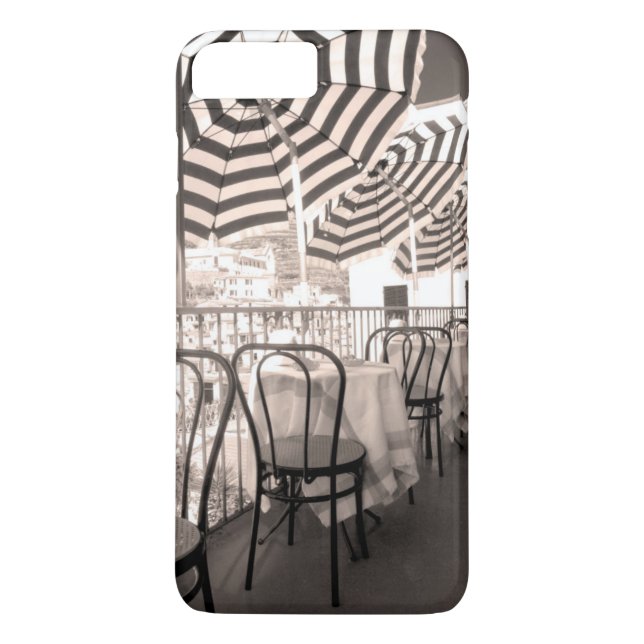 Pittoresk restaurangbalkong, Italien Case-Mate iPhone Skal (Baksida)