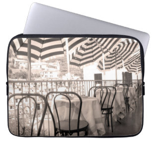 Pittoresk restaurangbalkong, Italien Laptop Fodral