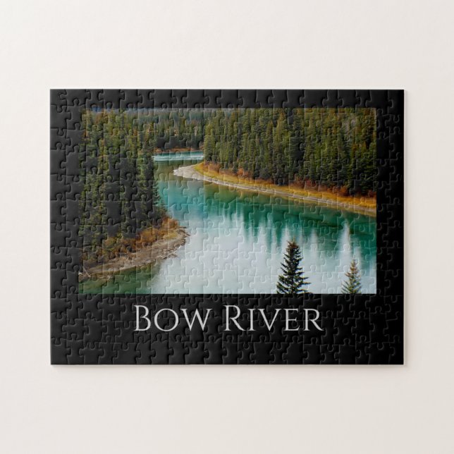 Pittoreska Bow River Pussel (Horisontell)