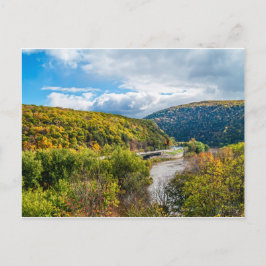 Pittoreska Delaware Water Gap Vykort