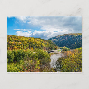 Pittoreska Delaware Water Gap Vykort