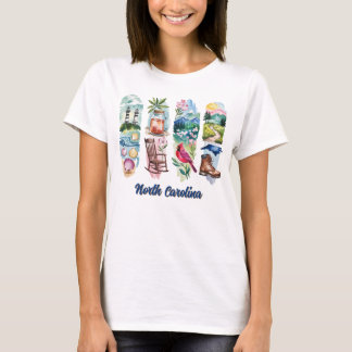 Pittoreska North Carolina T Shirt