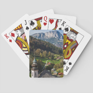 Pittoreskt bayerskt samhälle, Tyskland Casinokort