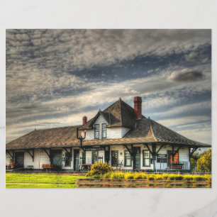 Pittoreskt Scrapbookpapper för Fort Saskatchewan