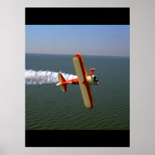 Pitts Samson kopia, flyg 1985_Classic Poster