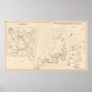 Pittsburg Hubbard, Webster, Carlisle, Jefferson Poster