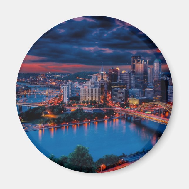 Pittsburgh3475 Magnet (Framsidan)