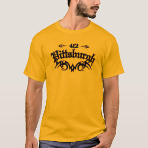 Pittsburgh 412 t shirt